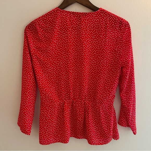 Banana Republic Polka Dot Blouse - Picture 7 of 10